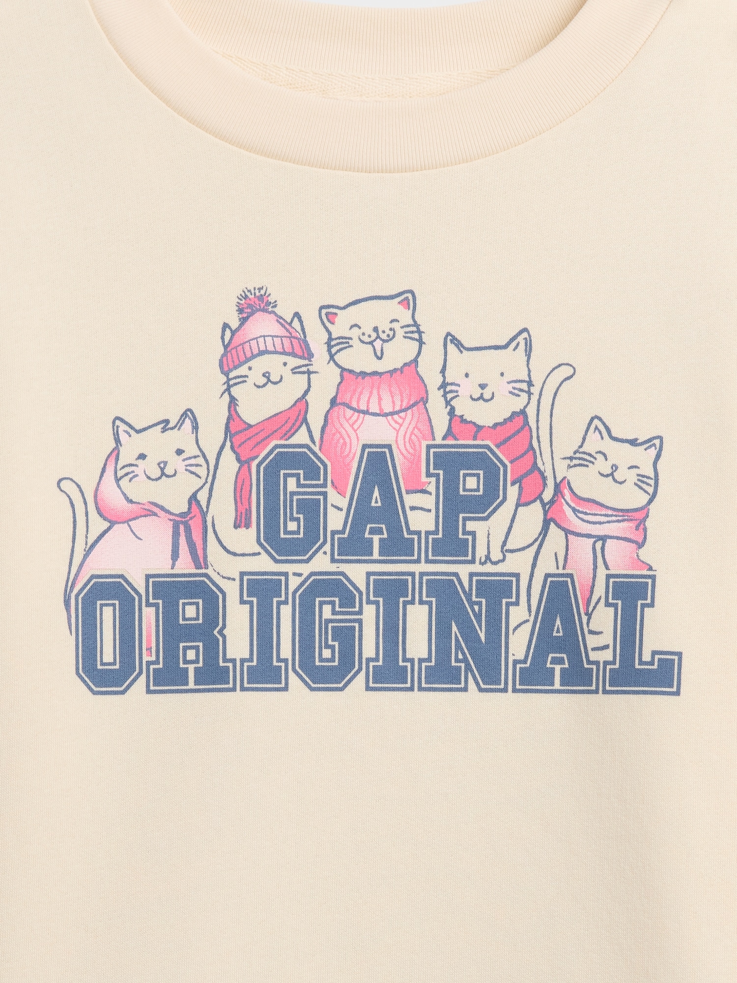 Gap Factory Kids Gap Graphic Sweatshirt In Neutral