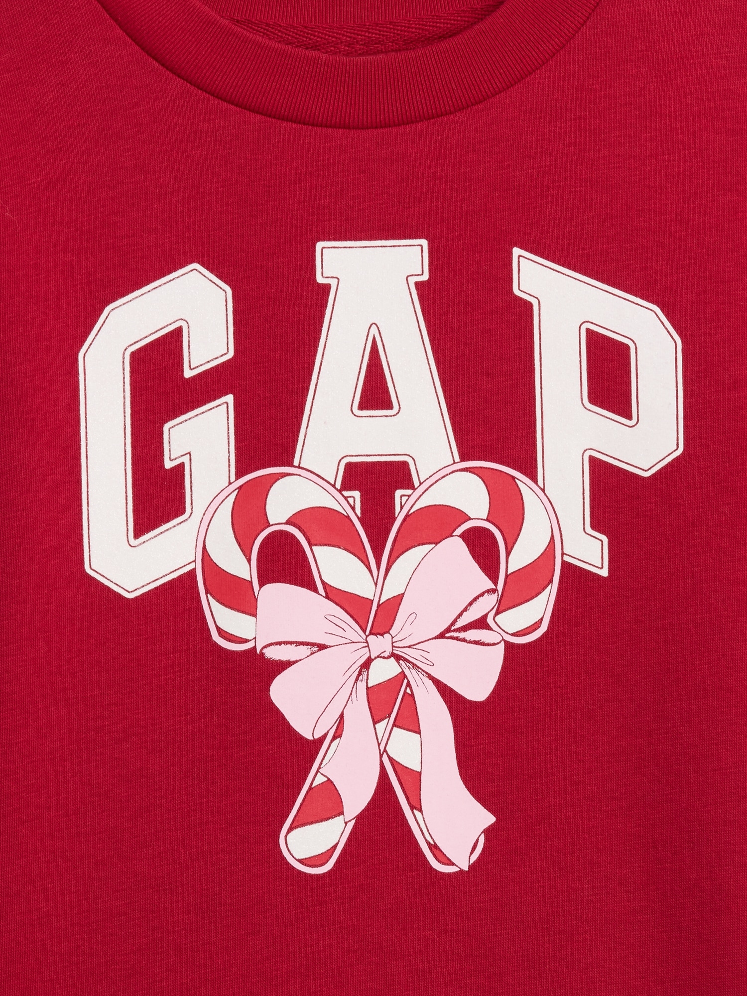 Gap Factory Kids Gap Graphic Sweatshirt In Red