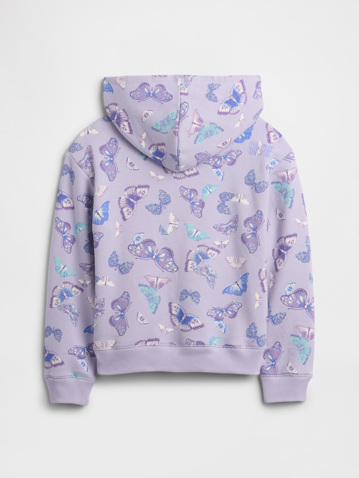 Gap Factory Kids Relaxed Gap Logo Hoodie In Purple