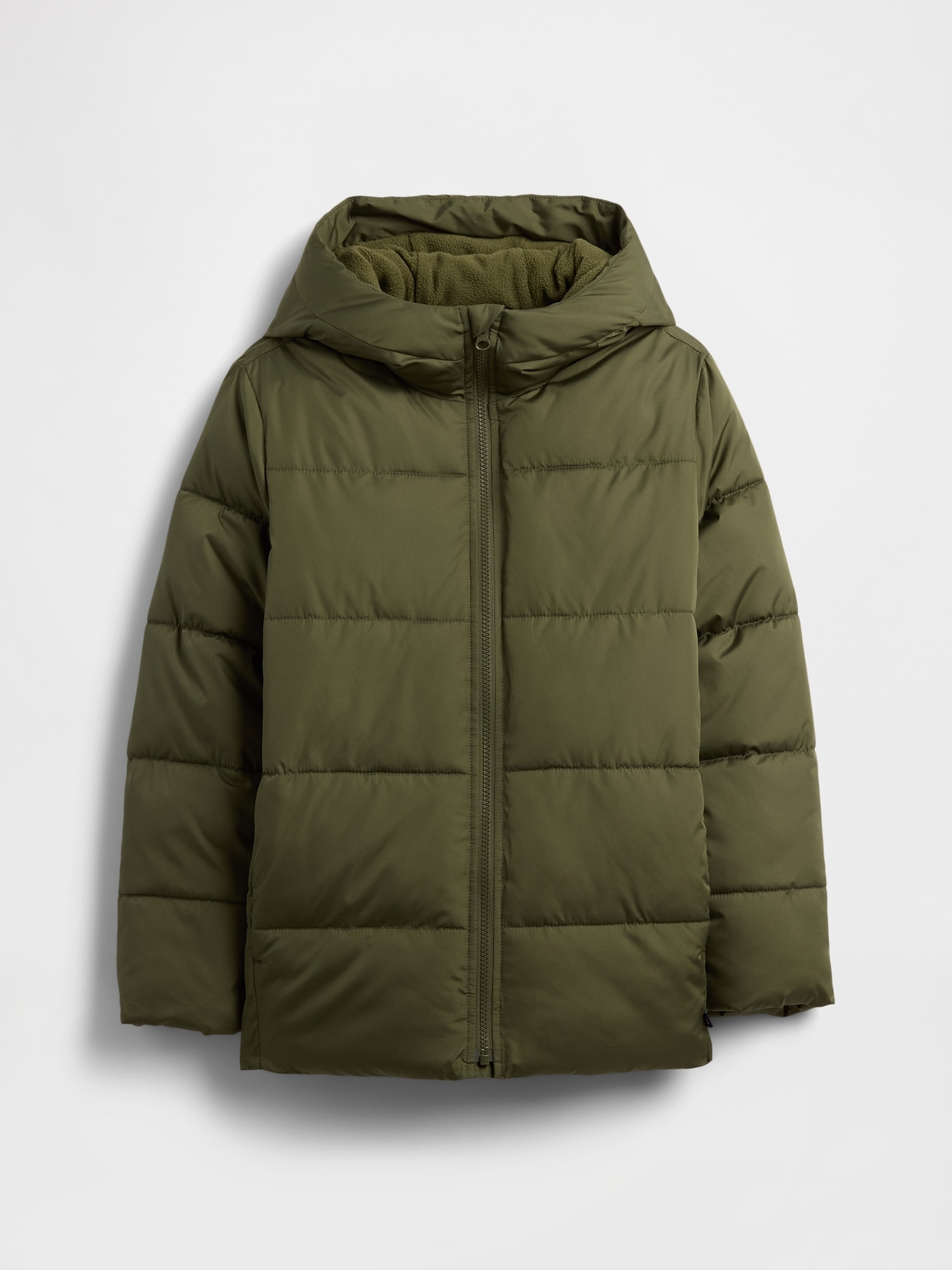 Kids ColdControl Puffer Jacket - Army Jacket Green