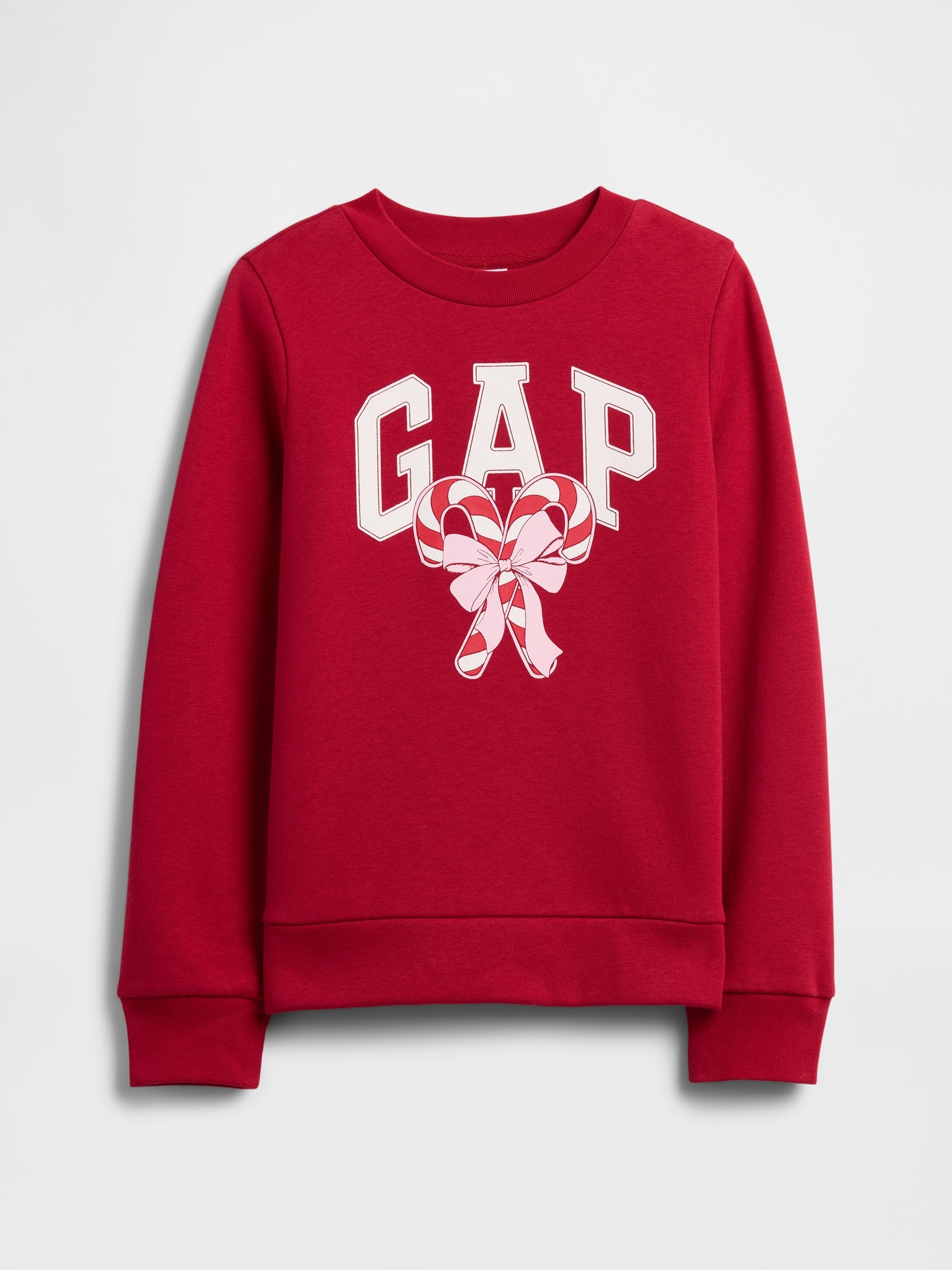 Kids Gap Graphic Sweatshirt - Candy Cane