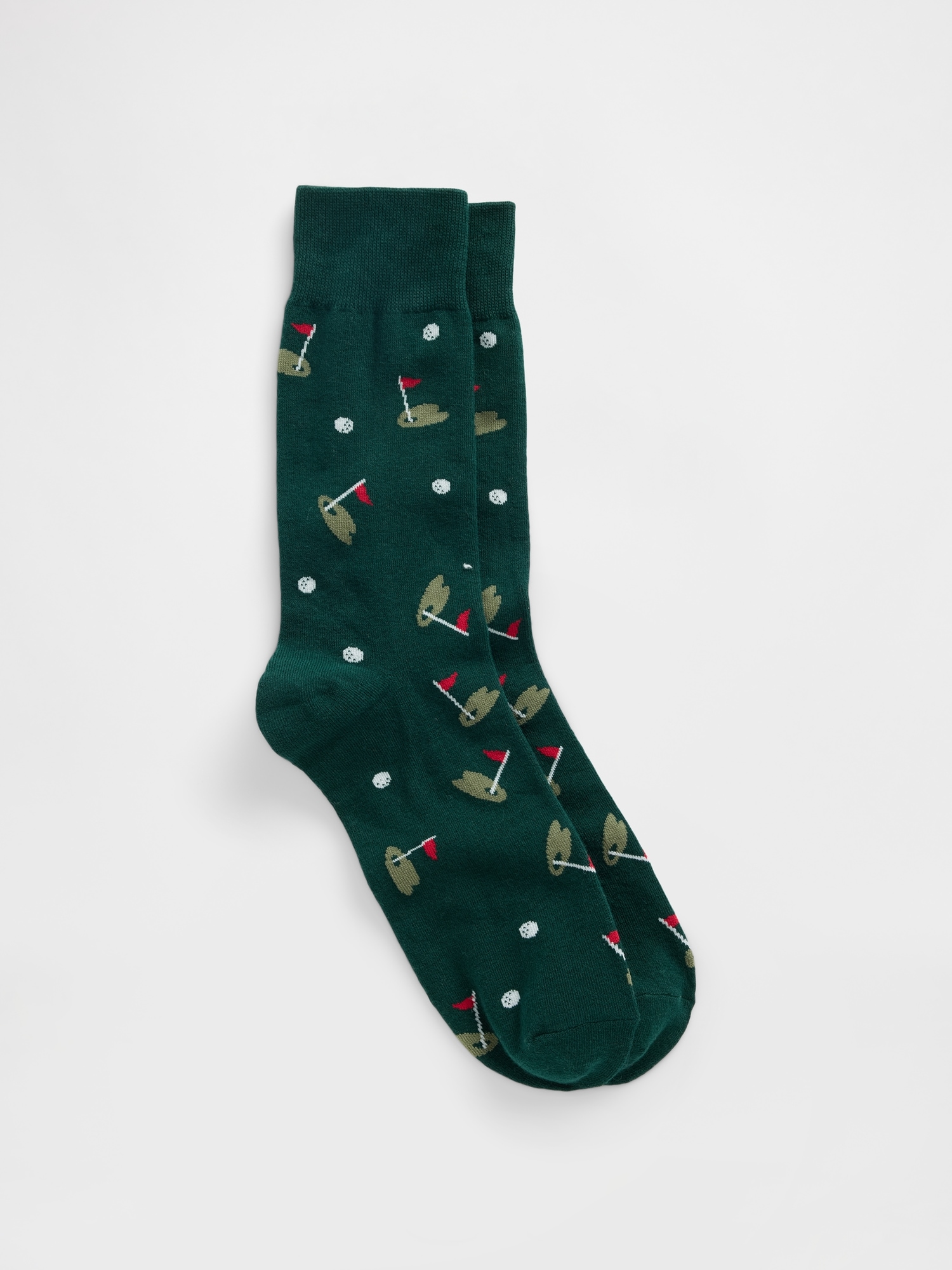 Dress Socks - Golf Green