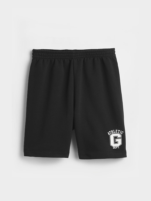 Image number 1 showing, Kids Relaxed Gap Logo No-Pocket Pull-On Shorts