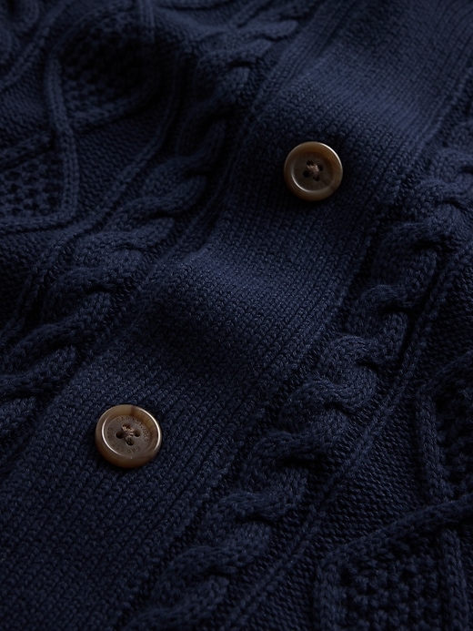 Image number 3 showing, Kids Cable-Knit Cardigan