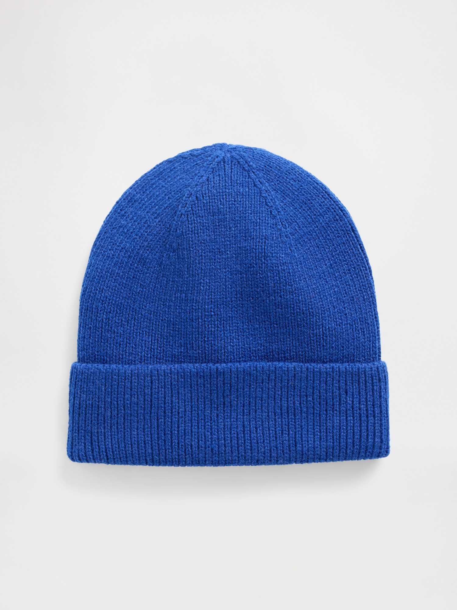 Ribbed Beanie - Active Blue