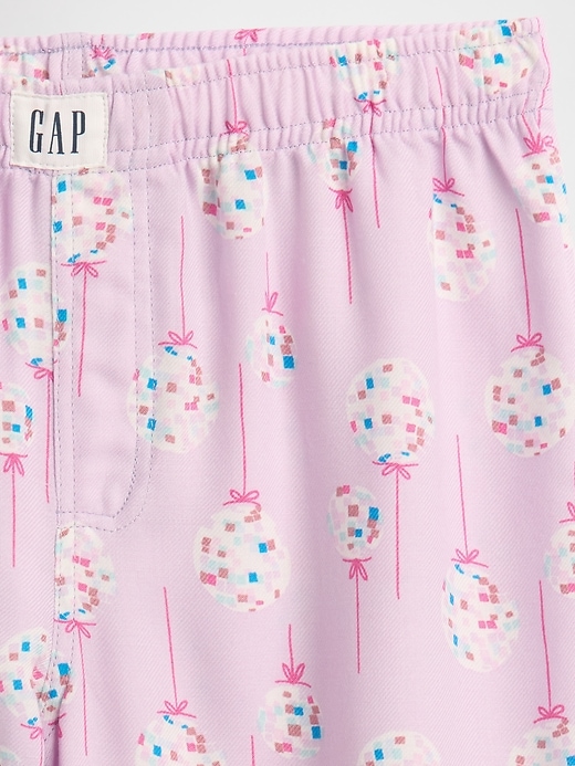 Image number 3 showing, Kids 100% Recycled Flannel PJ Pants