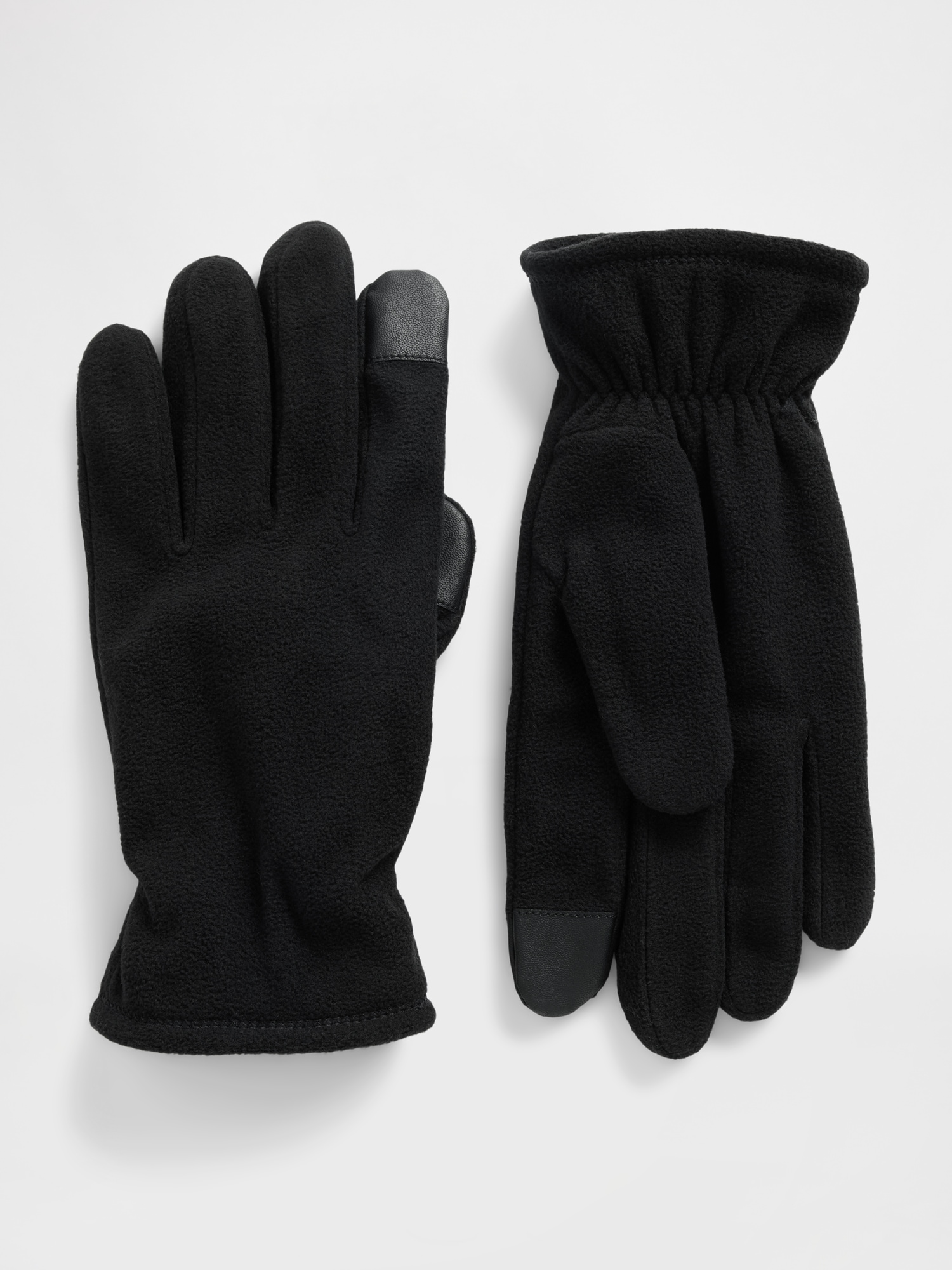 Gap Factory Cozy Smartphone Gloves In Black