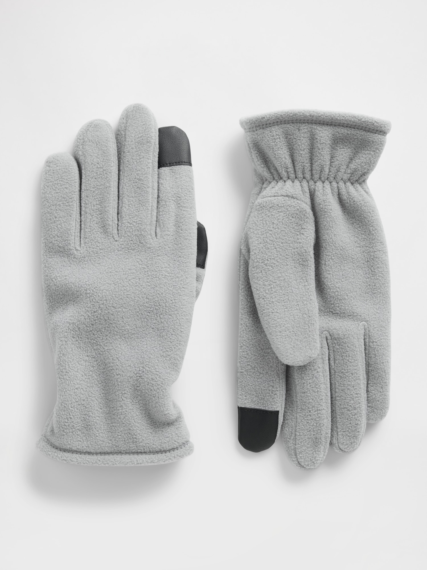 Gap Factory Cozy Smartphone Gloves In Gray