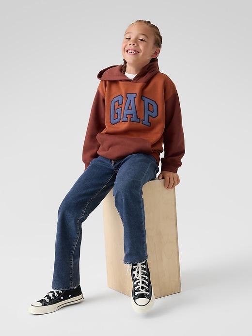 Image number 2 showing, Kids Relaxed Gap Logo Colorblock Hoodie