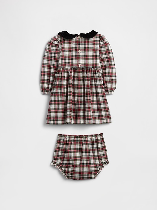 Image number 2 showing, Baby Flannel Two-Piece Outfit Set