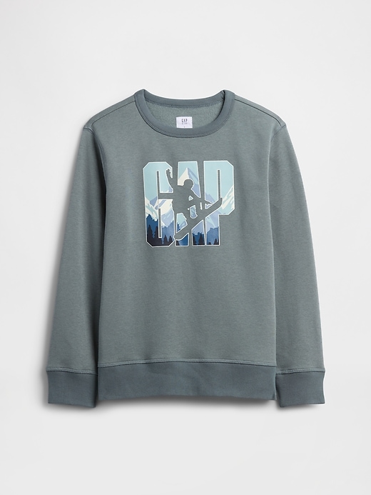 Image number 1 showing, Kids Crewneck Graphic Sweatshirt