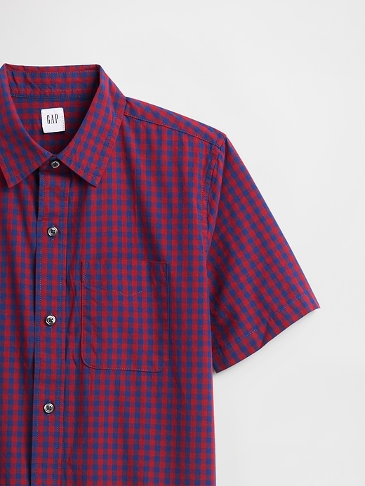Image number 3 showing, Kids Poplin Shirt