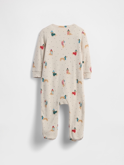 38baby　GUAPI Baby Print Two-Way Zip One-Piece | Gap Factory