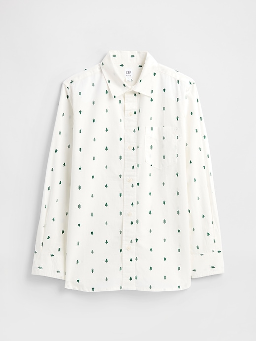 Image number 1 showing, Kids Poplin Shirt