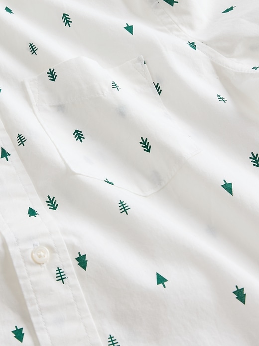 Image number 3 showing, Kids Poplin Shirt