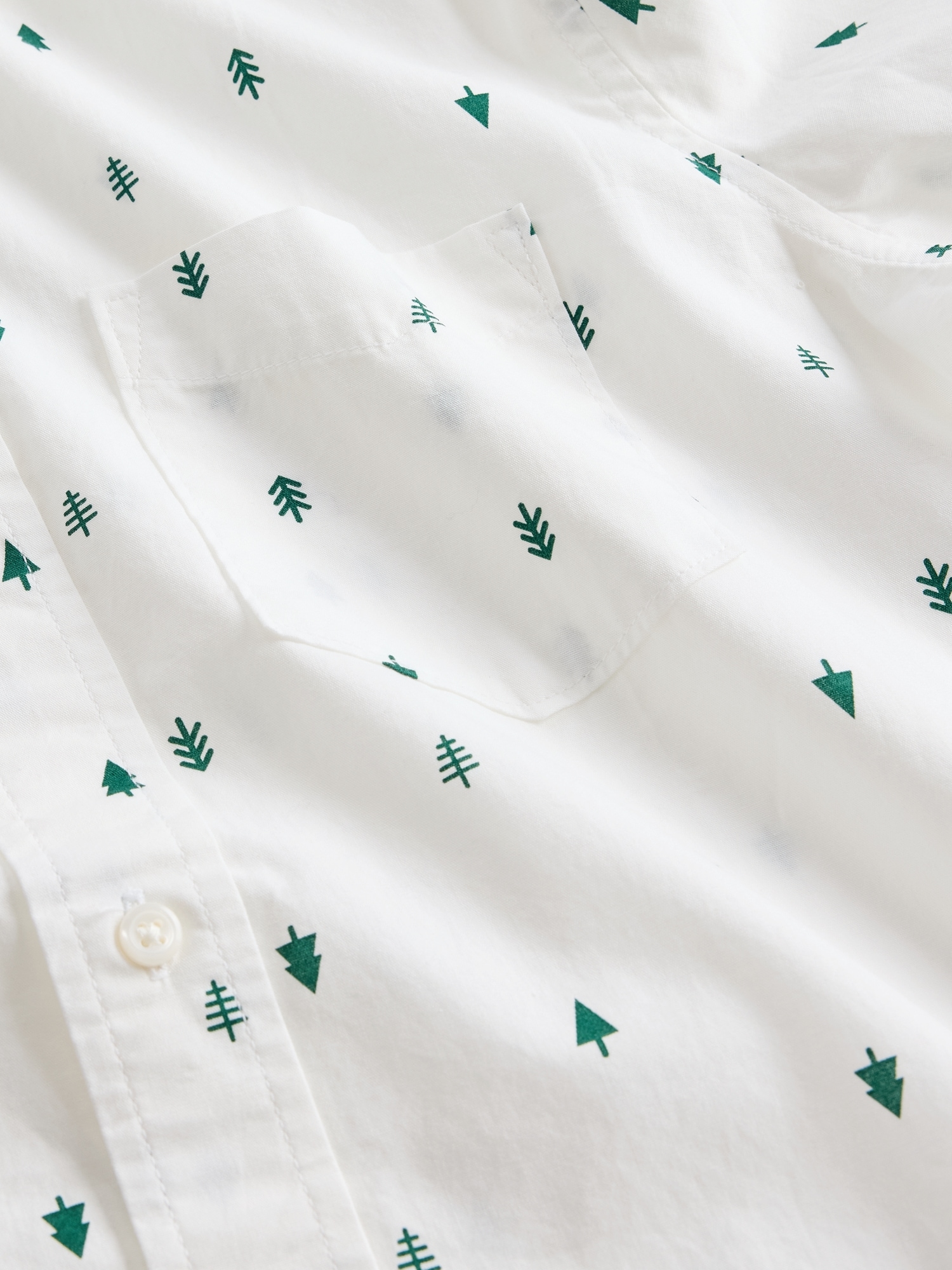 Gap Factory Kids Poplin Shirt In White