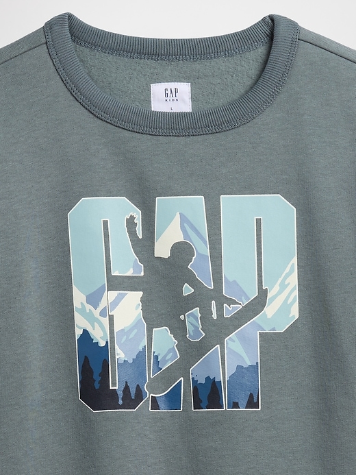 Image number 3 showing, Kids Crewneck Graphic Sweatshirt
