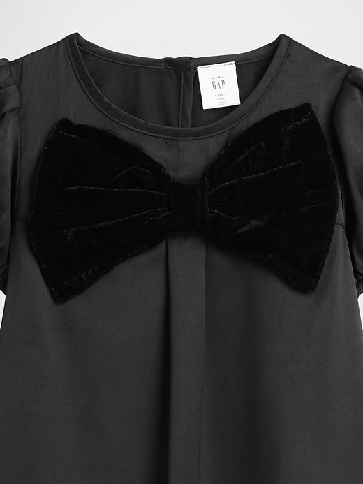 Image number 3 showing, babyGap Puff Sleeve Bow Dress