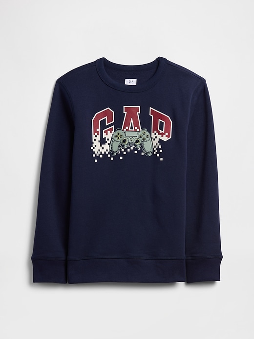 Image number 1 showing, Kids Crewneck Graphic Sweatshirt