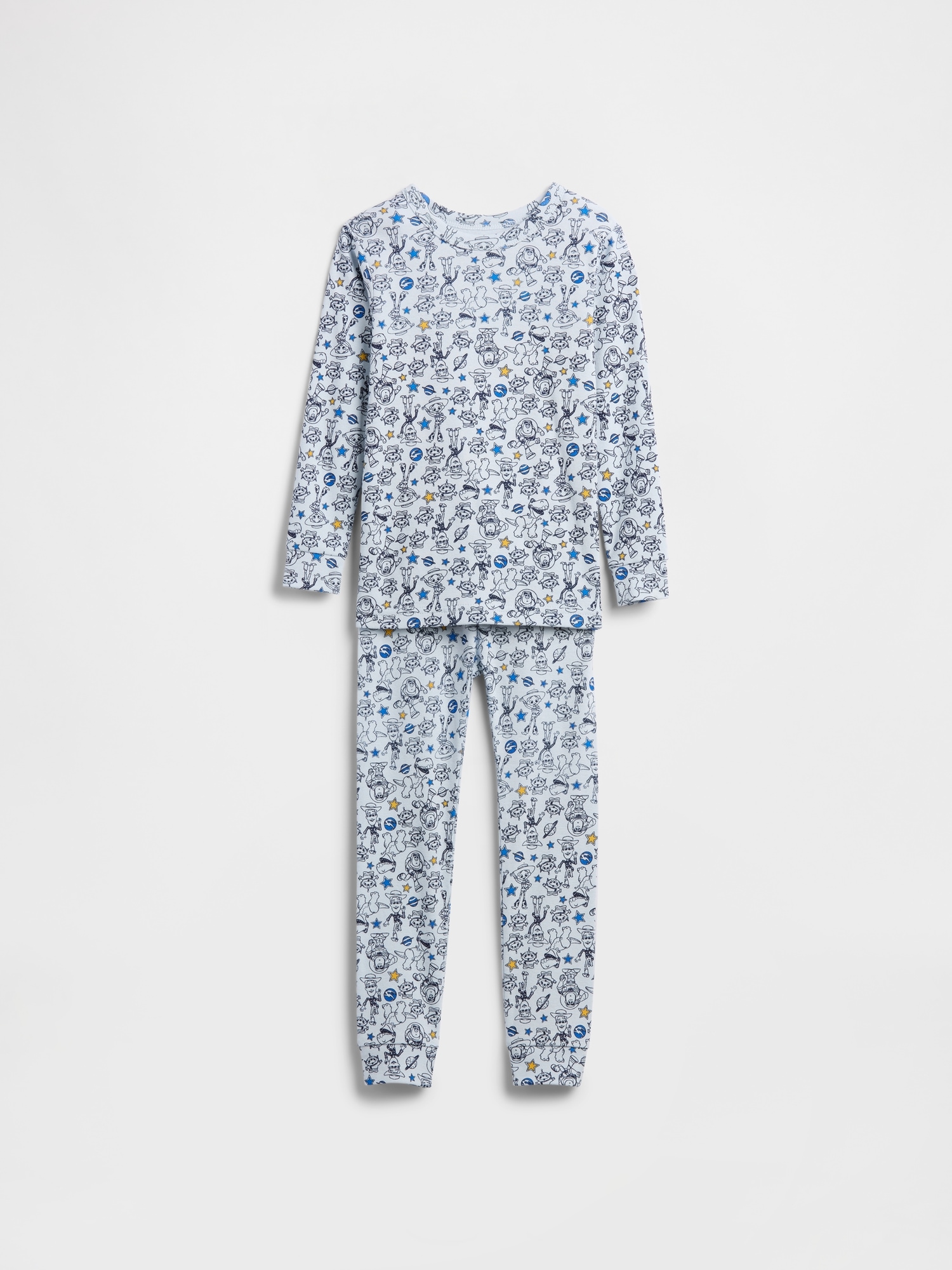 babyGap × Disney Toy Story 100% Organic Cotton PJ Set - Serene Blue
