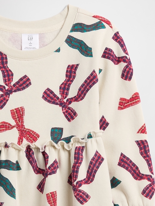 Image number 3 showing, babyGap Print Sweatshirt Dress