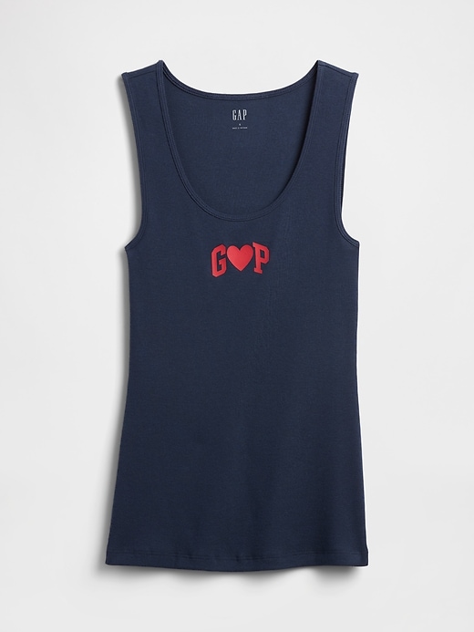 Image number 5 showing, Gap Logo Ribbed Tank Top