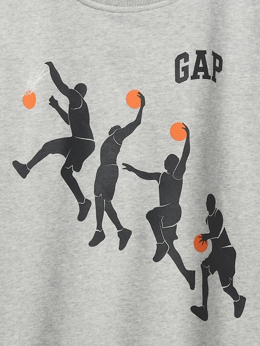 Image number 3 showing, Kids Relaxed Graphic Sweatshirt
