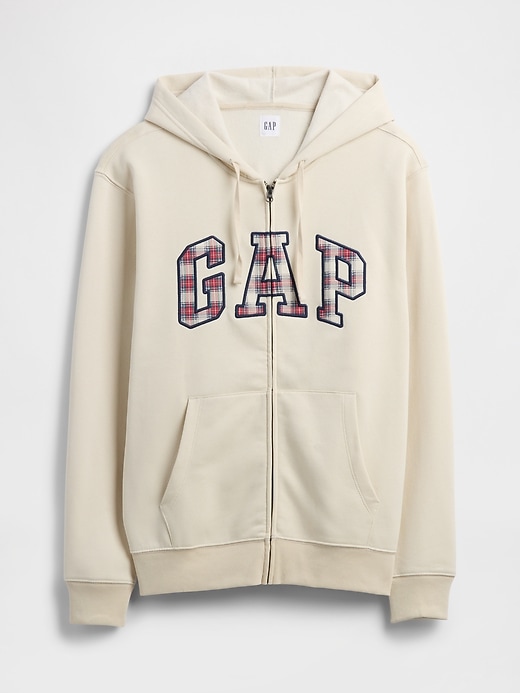 Relaxed Gap Logo Zip Hoodie