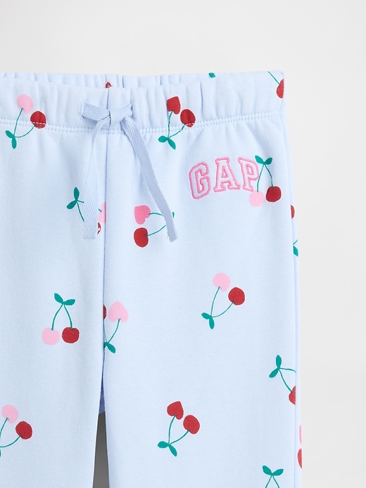 Image number 3 showing, babyGap Relaxed Pull-On Logo Joggers