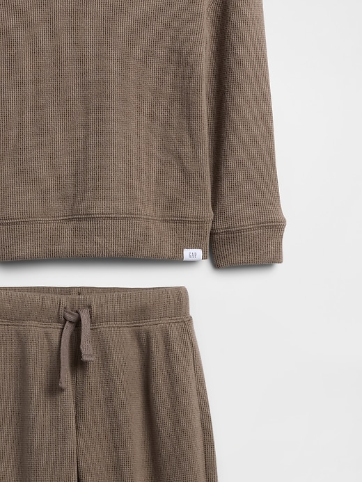 Image number 3 showing, babyGap Waffle-Knit Two-Piece Outfit Set