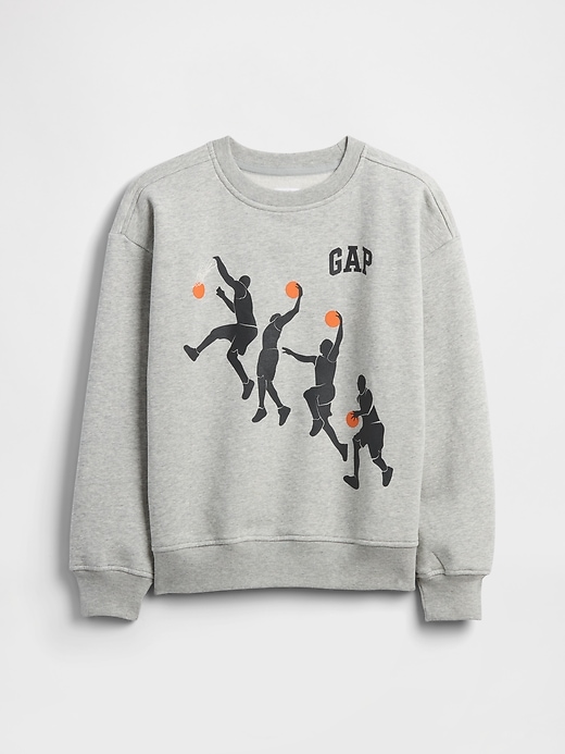 Image number 1 showing, Kids Relaxed Graphic Sweatshirt