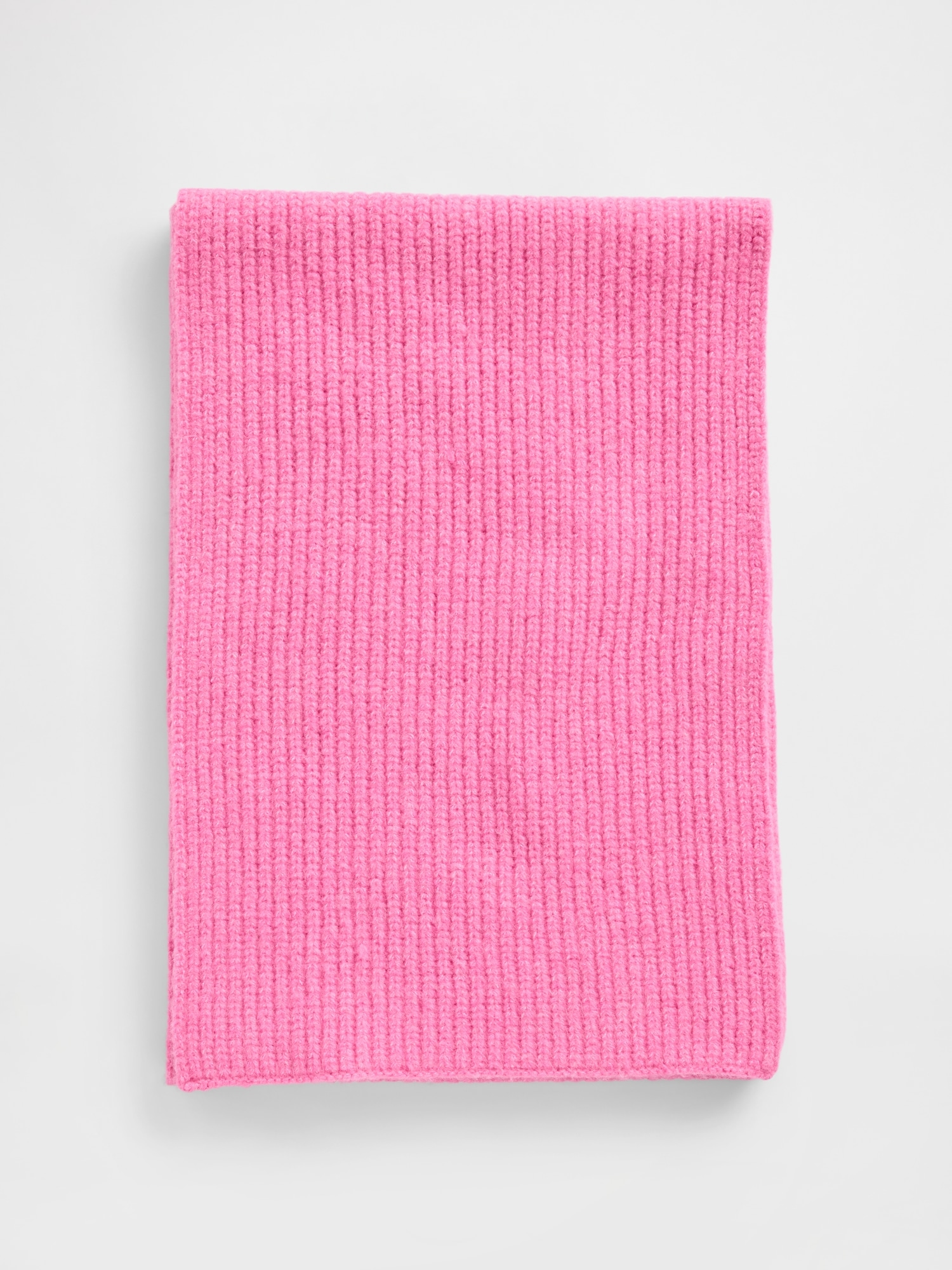 Gap Factory Cashsoft Recycled Ribbed Scarf In Pink