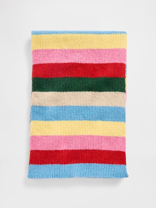 Image number 1 showing, CashSoft Recycled Ribbed Scarf