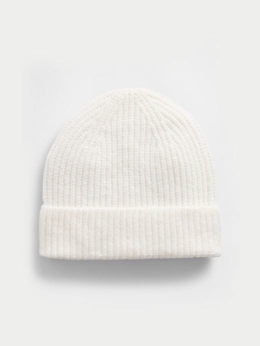 Image number 1 showing, CashSoft Recycled Ribbed Beanie