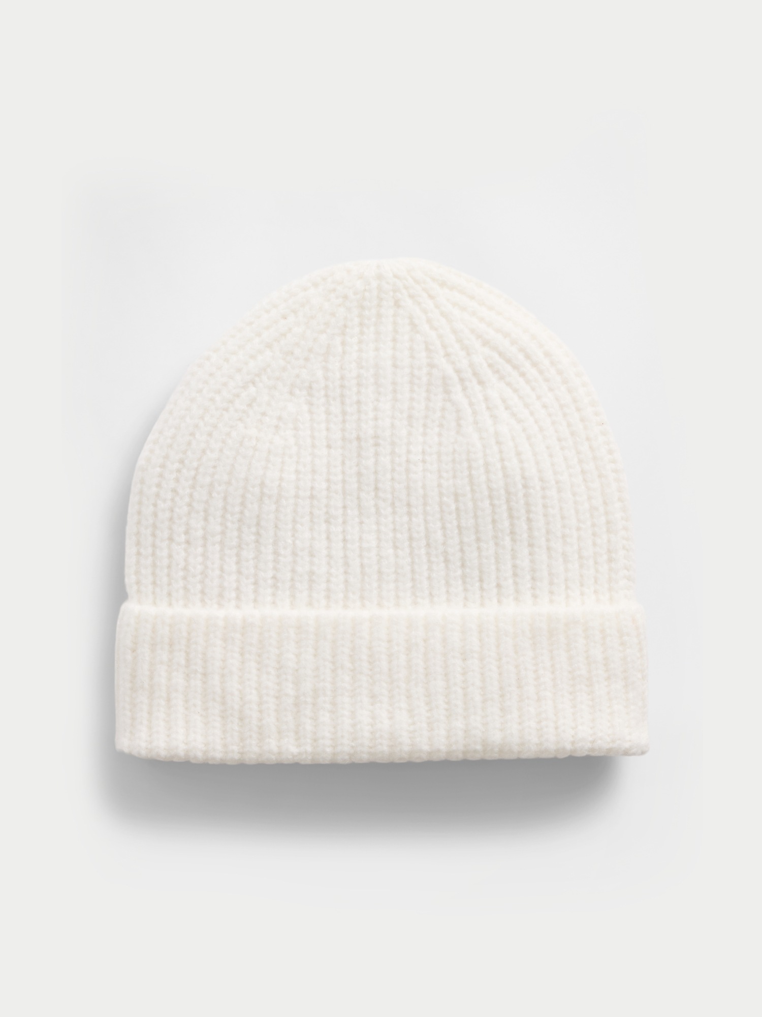Gap Factory Cashsoft Recycled Ribbed Beanie In White