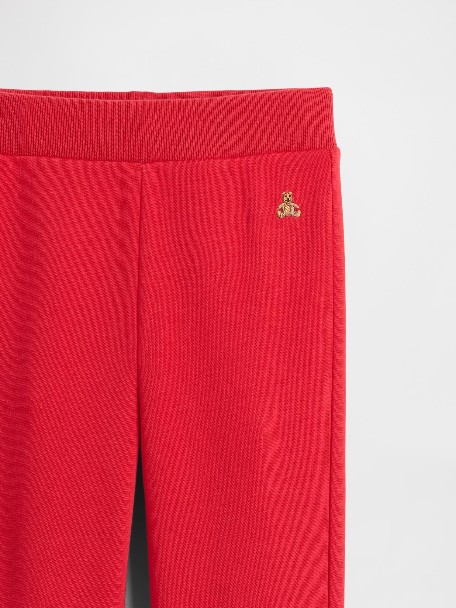 Gap Factory Babygap Brannan Bear Pull-on Fleece Joggers In Red