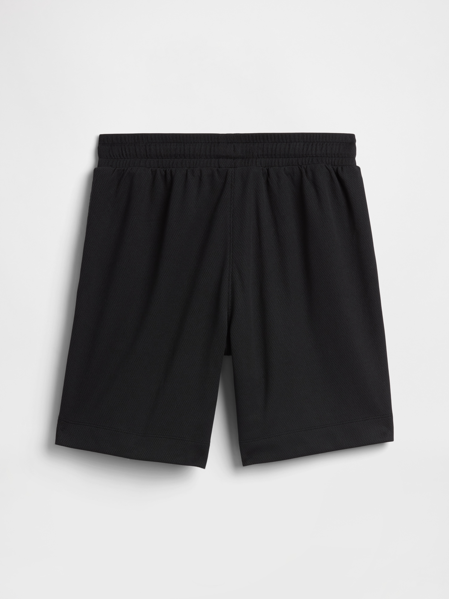 Gap Factory Kids Pull-on Loose Mesh Shorts In Black