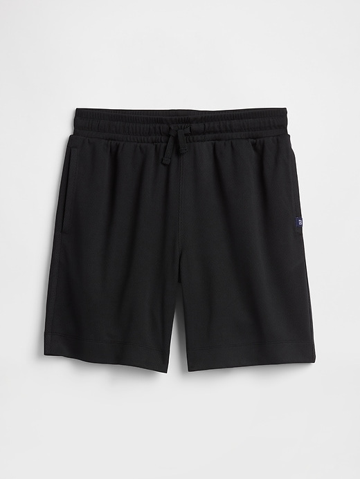 Image number 1 showing, Kids Pull-On Loose Mesh Shorts