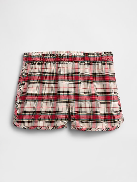 Image number 4 showing, Flannel PJ Shorts