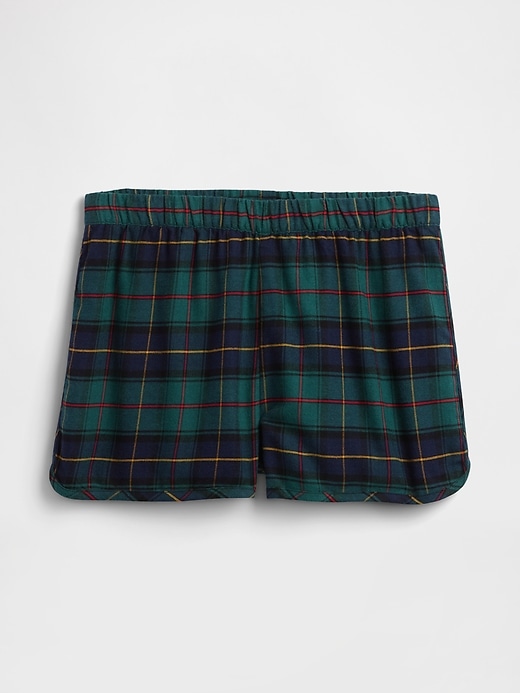 Image number 4 showing, Flannel PJ Shorts