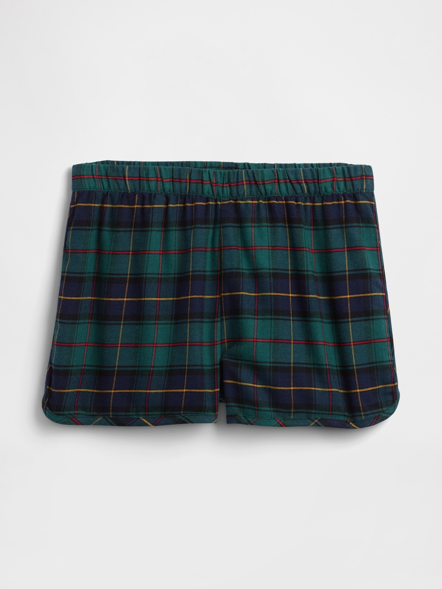 Gap Factory Flannel Pj Shorts In Blue