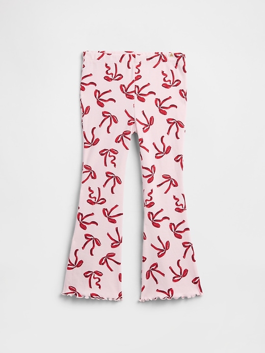 Image number 1 showing, babyGap Pull-On Ribbed Flare Leggings