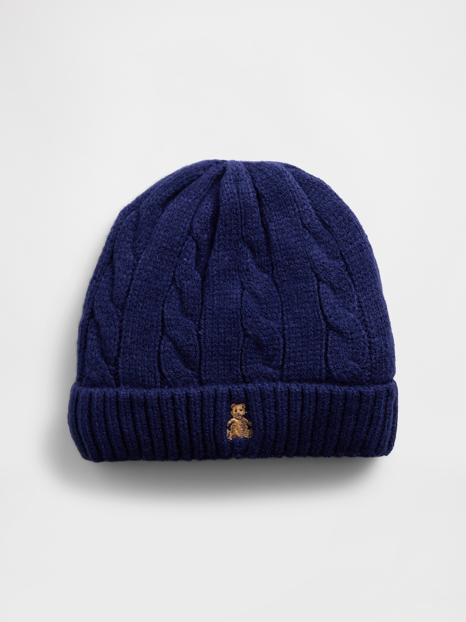 Gap Factory Baby Cable-knit Beanie In Blue