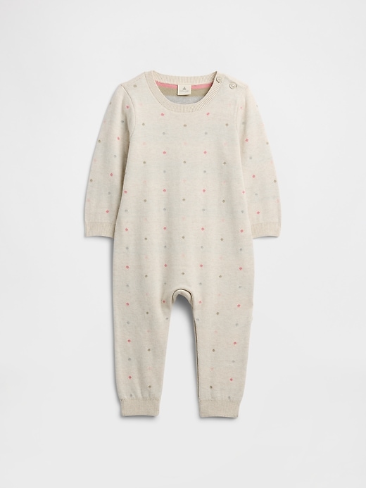 Image number 1 showing, Baby Sweater One-Piece