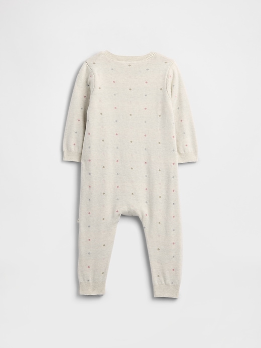 Image number 2 showing, Baby Sweater One-Piece