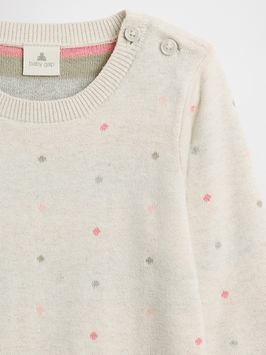 Image number 3 showing, Baby Sweater One-Piece
