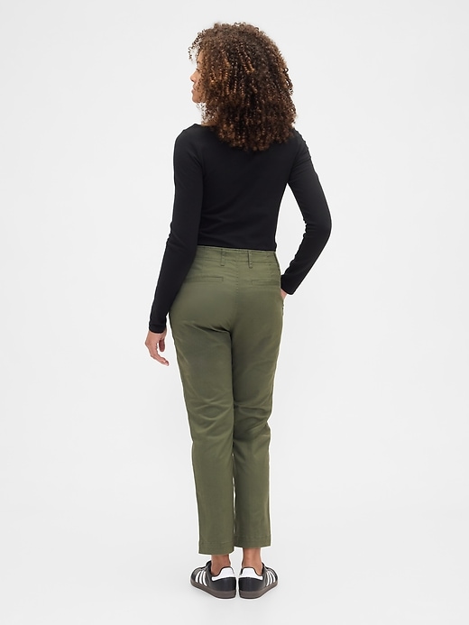 Image number 4 showing, Mid Rise Downtown Khakis