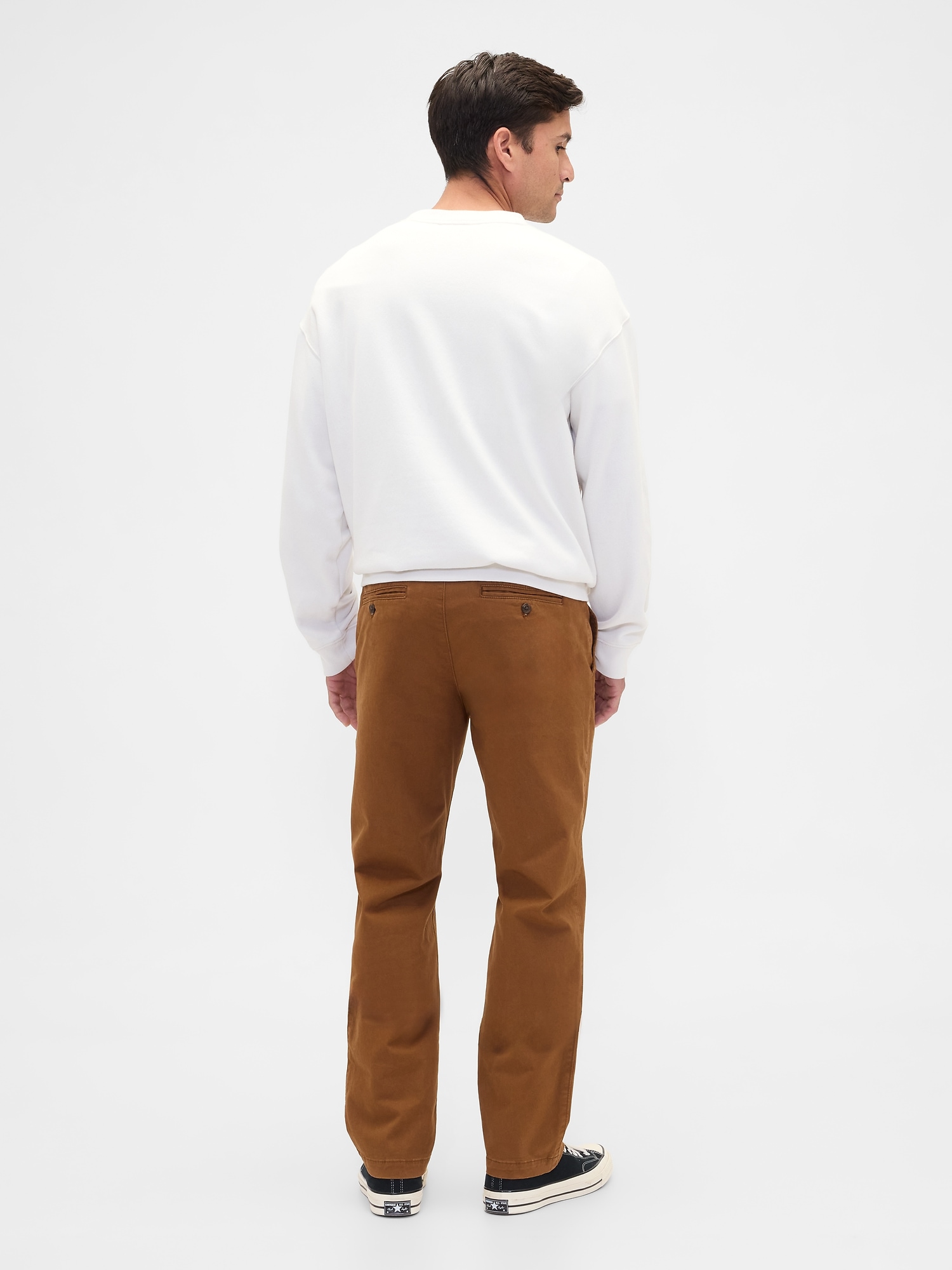 GapFlex Essential Khakis in Straight Fit