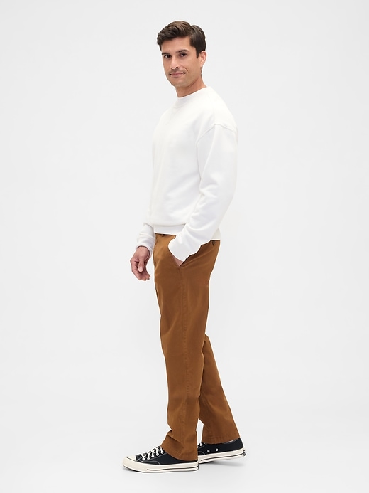 Image number 4 showing, GapFlex Essential Khakis in Straight Fit