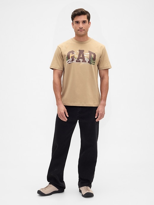 Image number 3 showing, Everyday Soft Relaxed Graphic T-Shirt